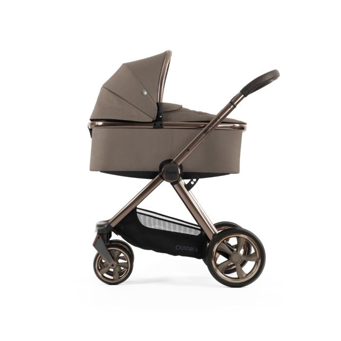 BabyStyle Oyster4 Pushchair Ultimate 12 Piece Bundle with Cybex Cloud T i-Size Car Seat and Base - Mink