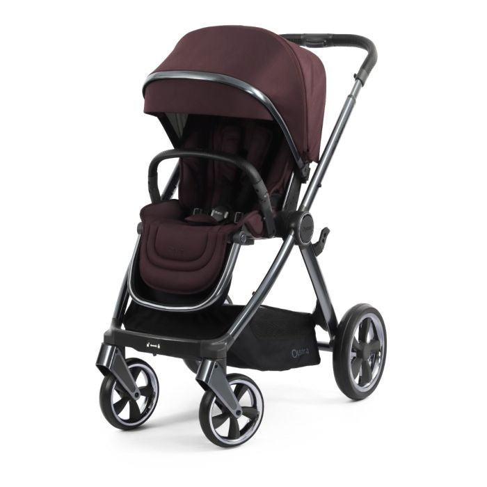 BabyStyle Oyster4 Pushchair Ultimate 12 Piece Bundle with Cybex Cloud T i-Size Car Seat and Base - Mulberry *Message us to check availability
