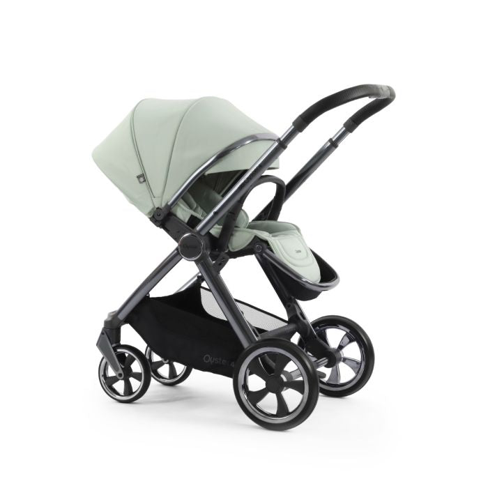 BabyStyle Oyster4 Pushchair Ultimate 12 Piece Bundle with Cybex Cloud T i-Size Car Seat and Base - Pistachio *Message us to check availability