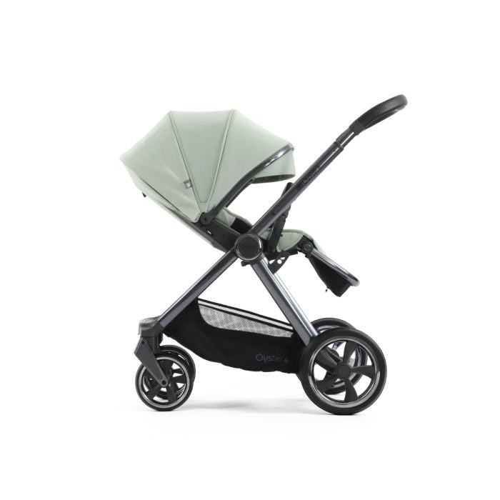 BabyStyle Oyster4 Pushchair Ultimate 12 Piece Bundle with Cybex Cloud T i-Size Car Seat and Base - Pistachio *Message us to check availability