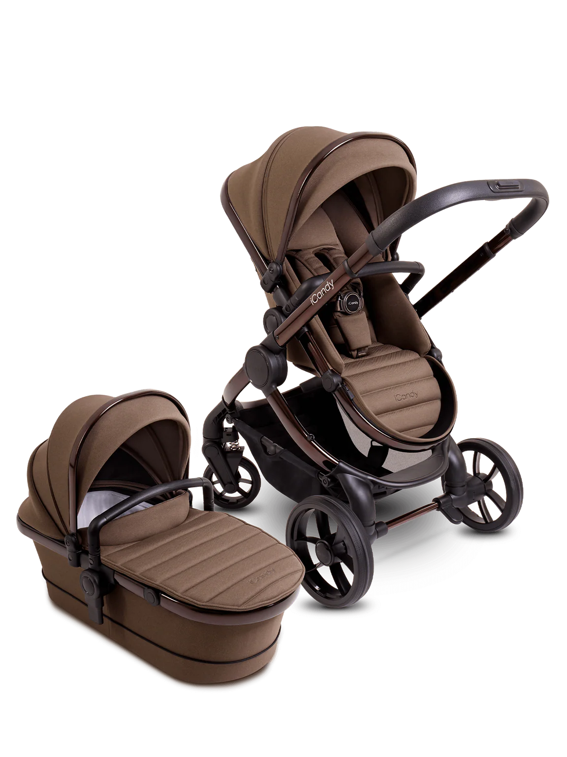 Peach 7 Coco Pushchair and Carrycot Ex Display
