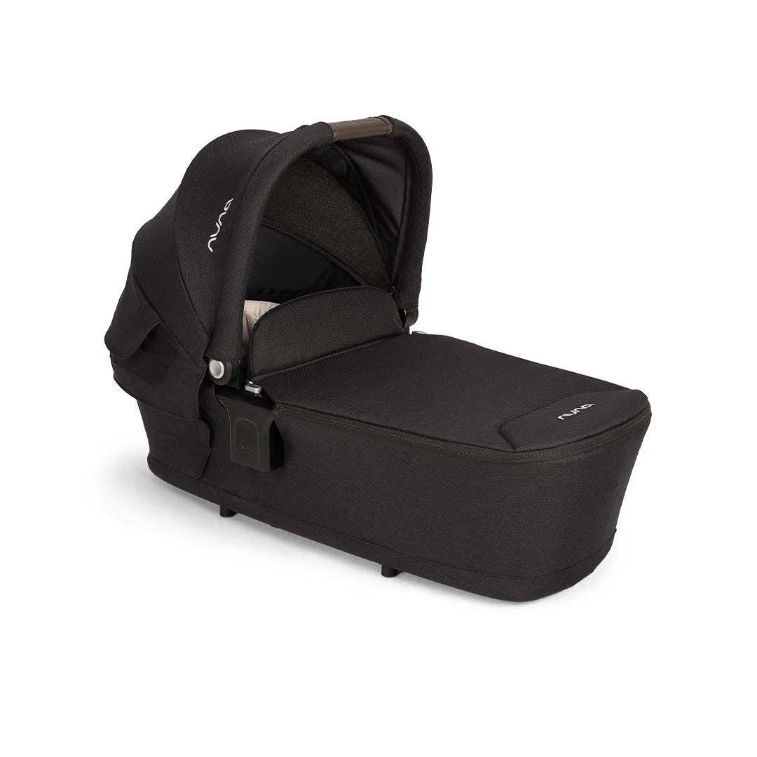 Nuna Triv Next Stroller and Lytl Folding Carrycot - Caviar