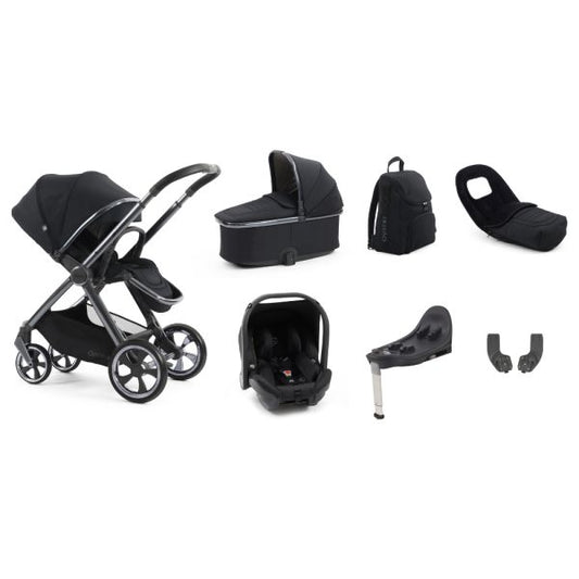 Babystyle Oyster 4 Luxury Bundle With Capsule Seat - Carbonite