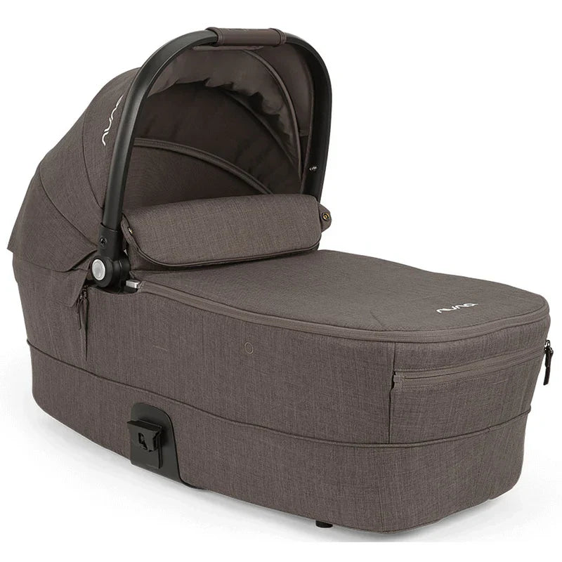 Nuna MIXX Next Pushchair, MIXX Next Carrycot, ARRA Flex Car Seat and BASE Curv Bundle, Chestnut