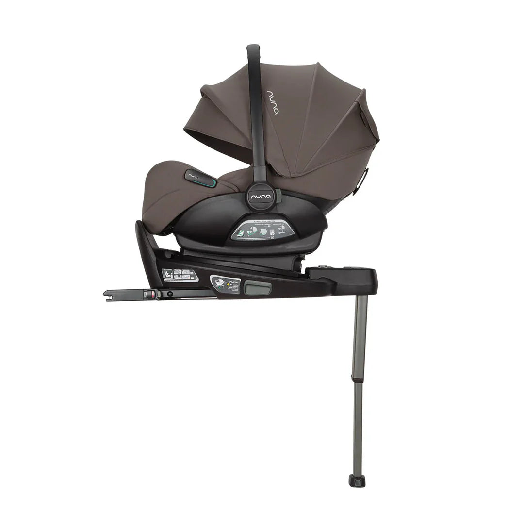 Nuna MIXX Next Pushchair, MIXX Next Carrycot, ARRA Flex Car Seat and BASE Curv Bundle, Chestnut
