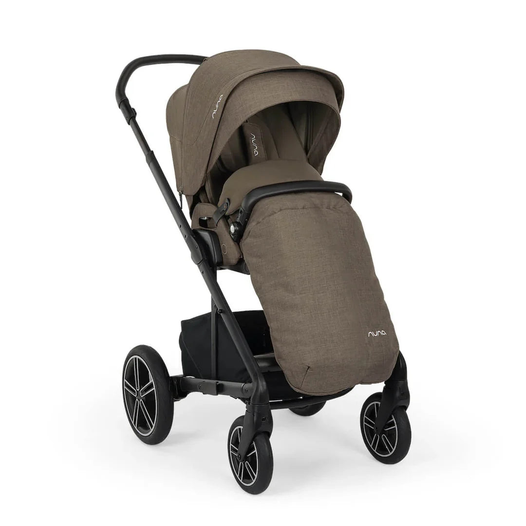 Nuna MIXX Next Pushchair, MIXX Next Carrycot, ARRA Flex Car Seat and BASE Curv Bundle, Pistachio FREE carrycot stand