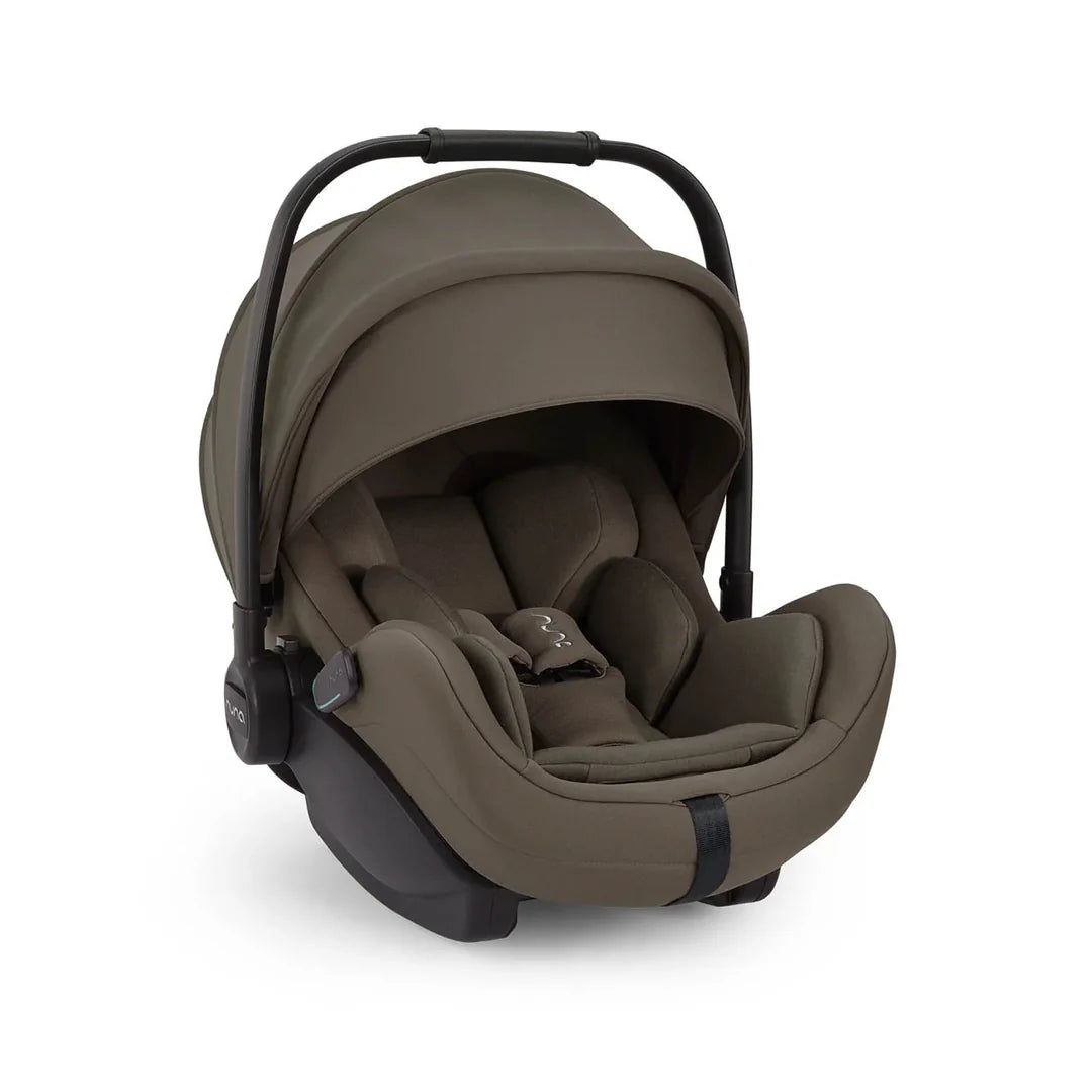 Nuna MIXX Next Pushchair, MIXX Next Carrycot, ARRA Flex Car Seat and BASE Curv Bundle, Pistachio FREE carrycot stand
