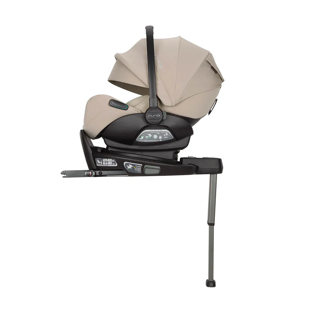 Nuna MIXX Next Pushchair, MIXX Next Carrycot, ARRA Flex Car Seat and BASE Curv Bundle, Chateau FREE Carrycot stand