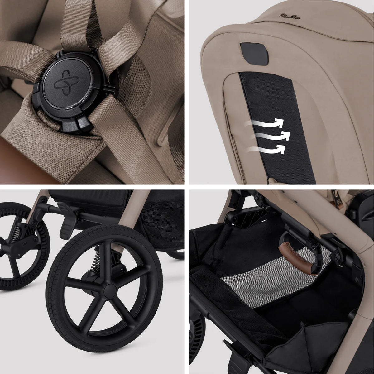Silver Cross Breez Champagne Pushchair