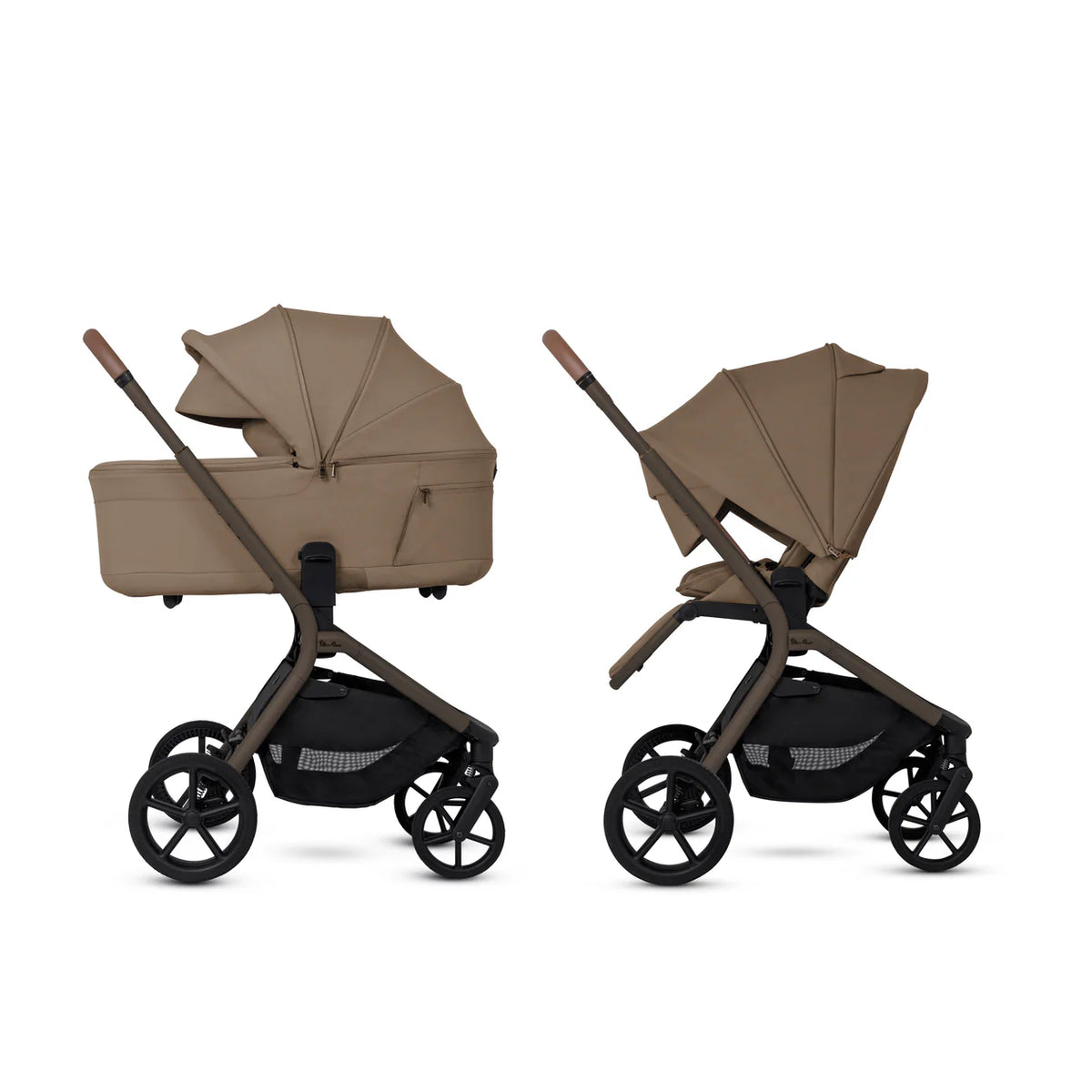 Silver Cross Breez Maple Travel System Ultimate 360 Infant Carrier Bundle (12 piece) Taupe