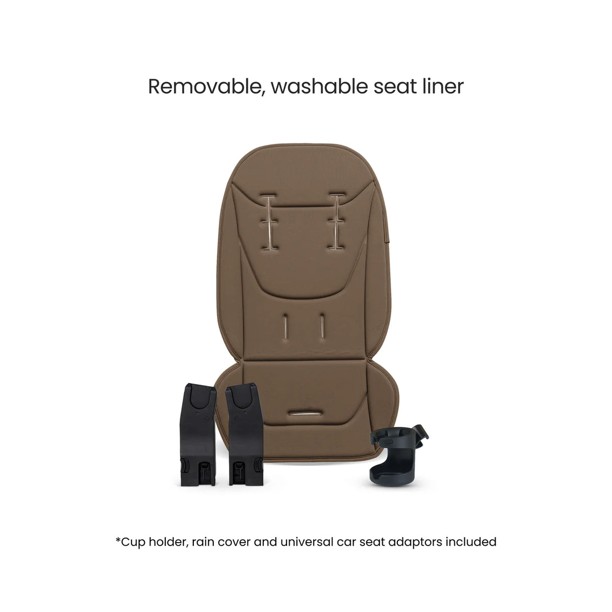 Silver Cross Breez Maple Travel System Ultimate 360 Infant Carrier Bundle (12 piece) Taupe