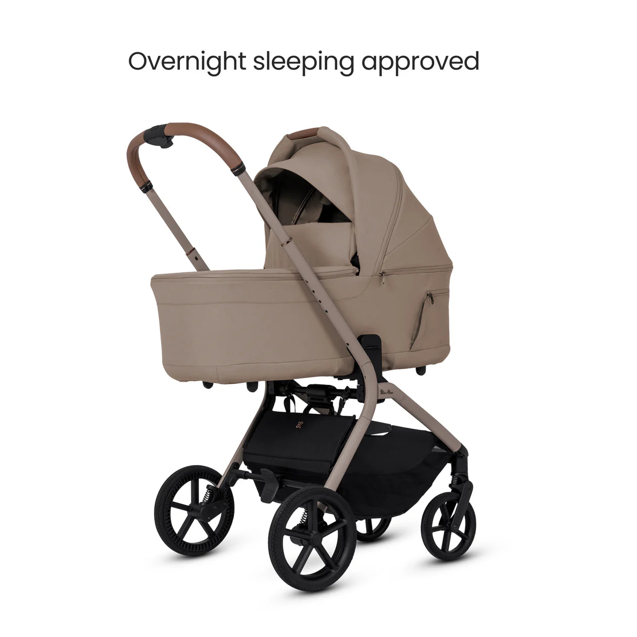 Silver Cross Breez Champagne Travel System Ultimate 360 Infant Carrier Bundle (12 piece)