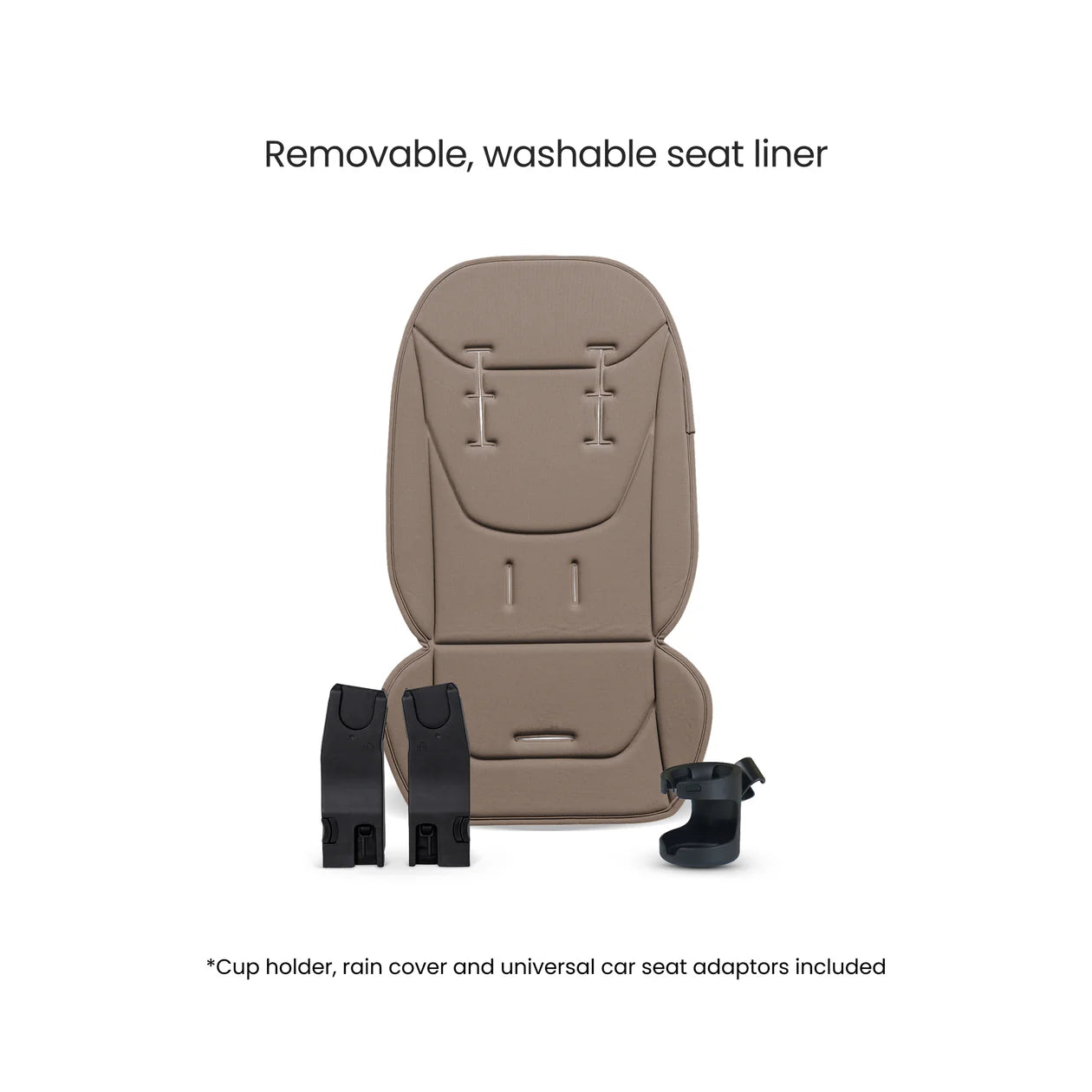 Silver Cross Breez Champagne Travel System Ultimate 360 Infant Carrier Bundle (12 piece)
