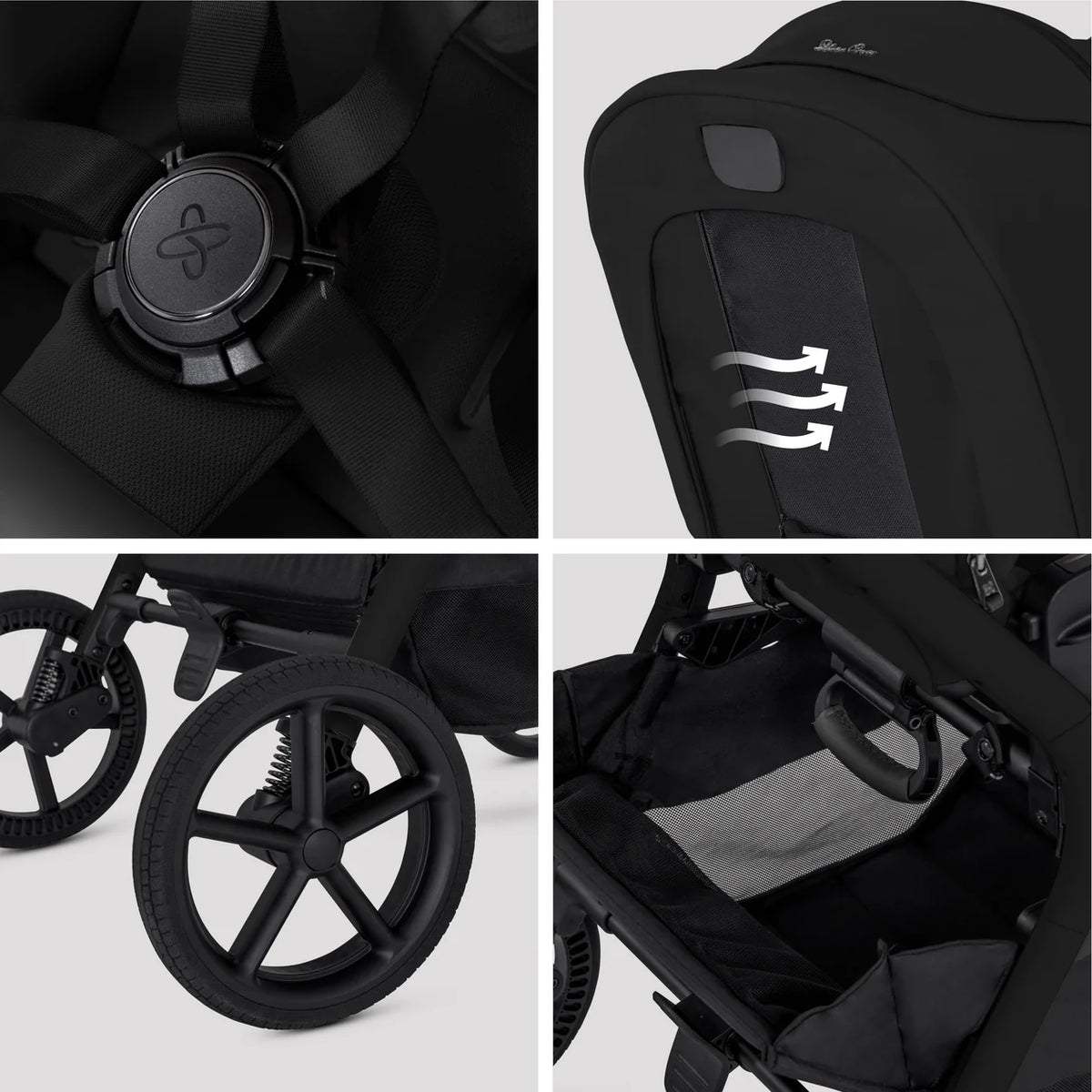 Silver Cross Breez Onyx Pushchair Pre Order