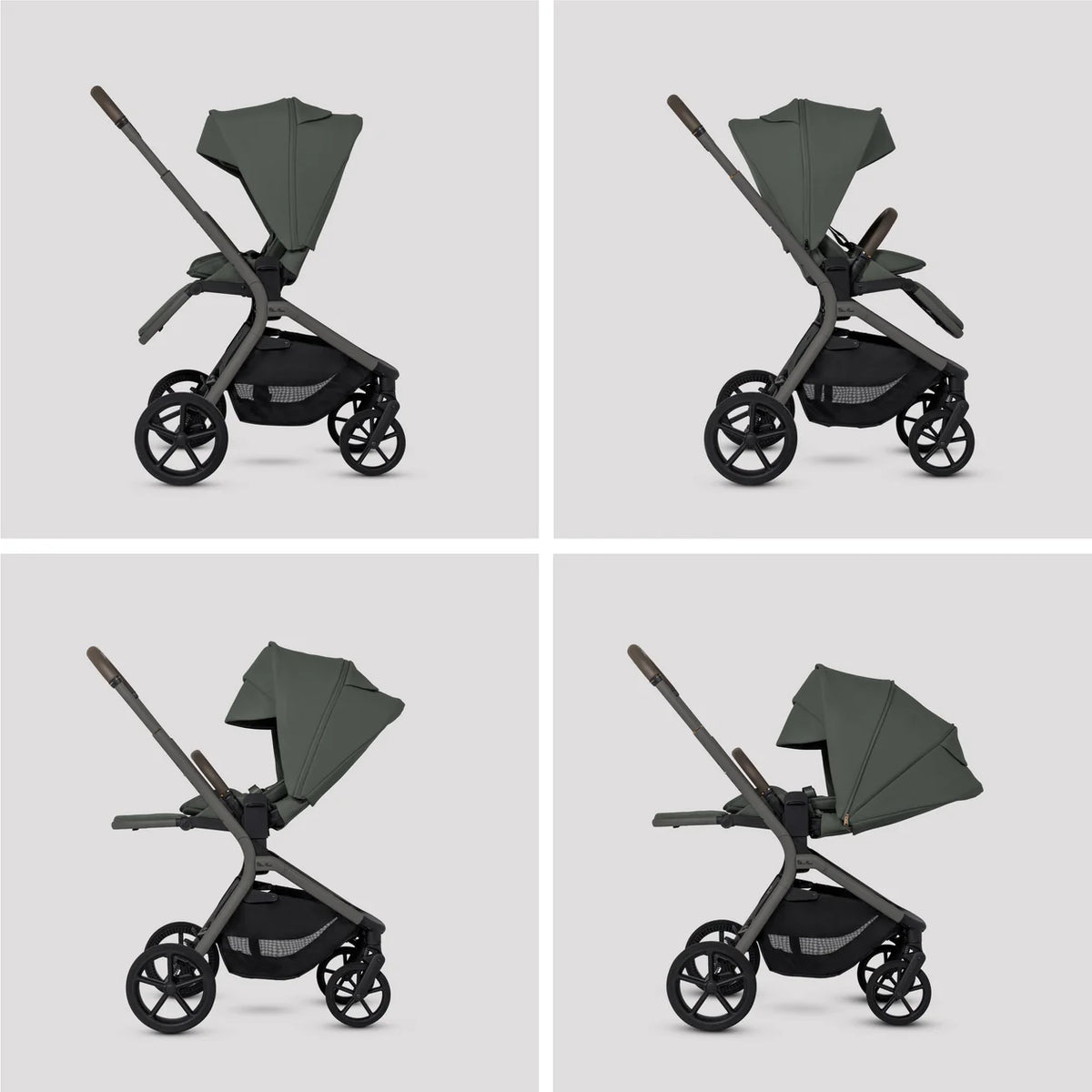 Silver Cross Breez Pewter Pushchair