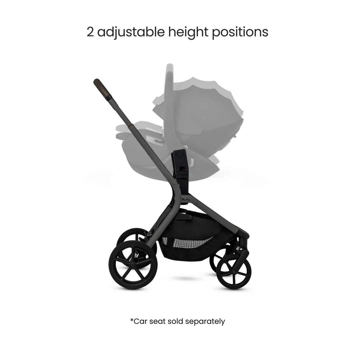 Silver Cross Breez Pewter Pushchair