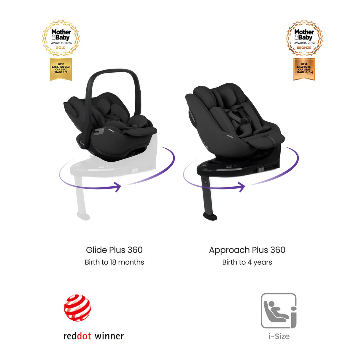 Silver Cross Breez Pewter Travel System Ultimate 360 Family Car Seat Bundle (13 piece)