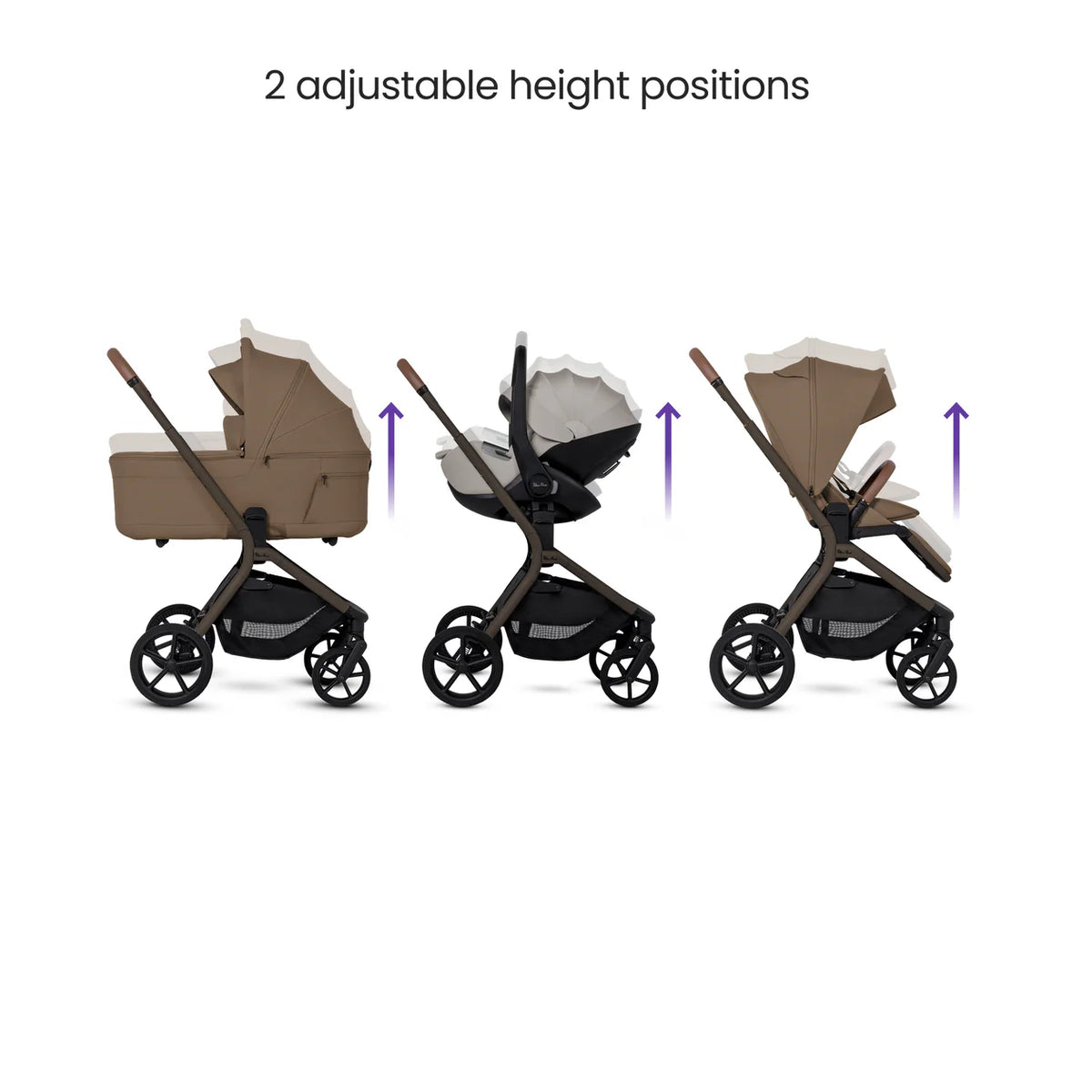 Silver Cross Breez Maple Travel System Ultimate 360 Family Car Seat Bundle (13 piece) Black Car Seat