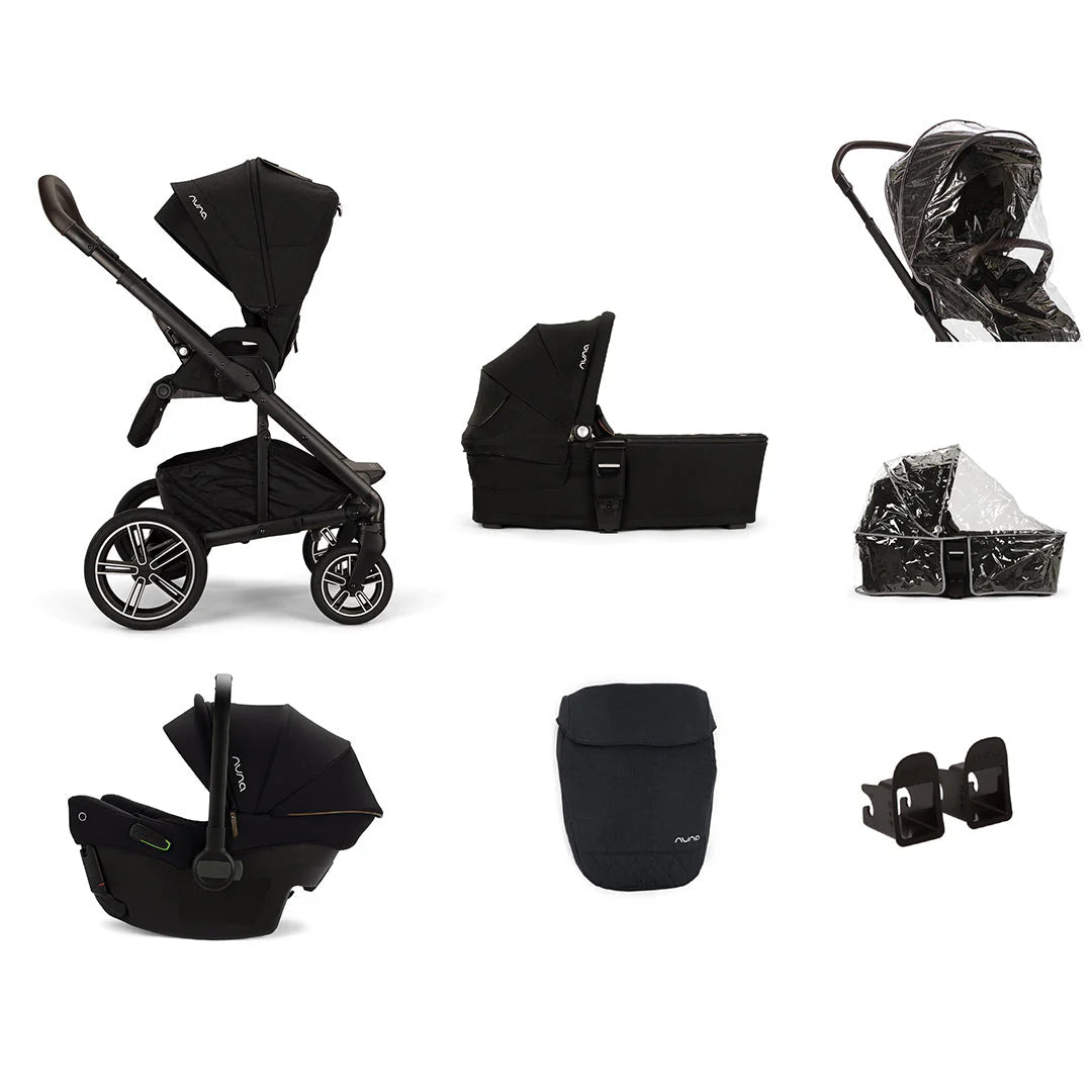 Nuna MIXX NEXT + PIPA URBN Travel System - Caviar