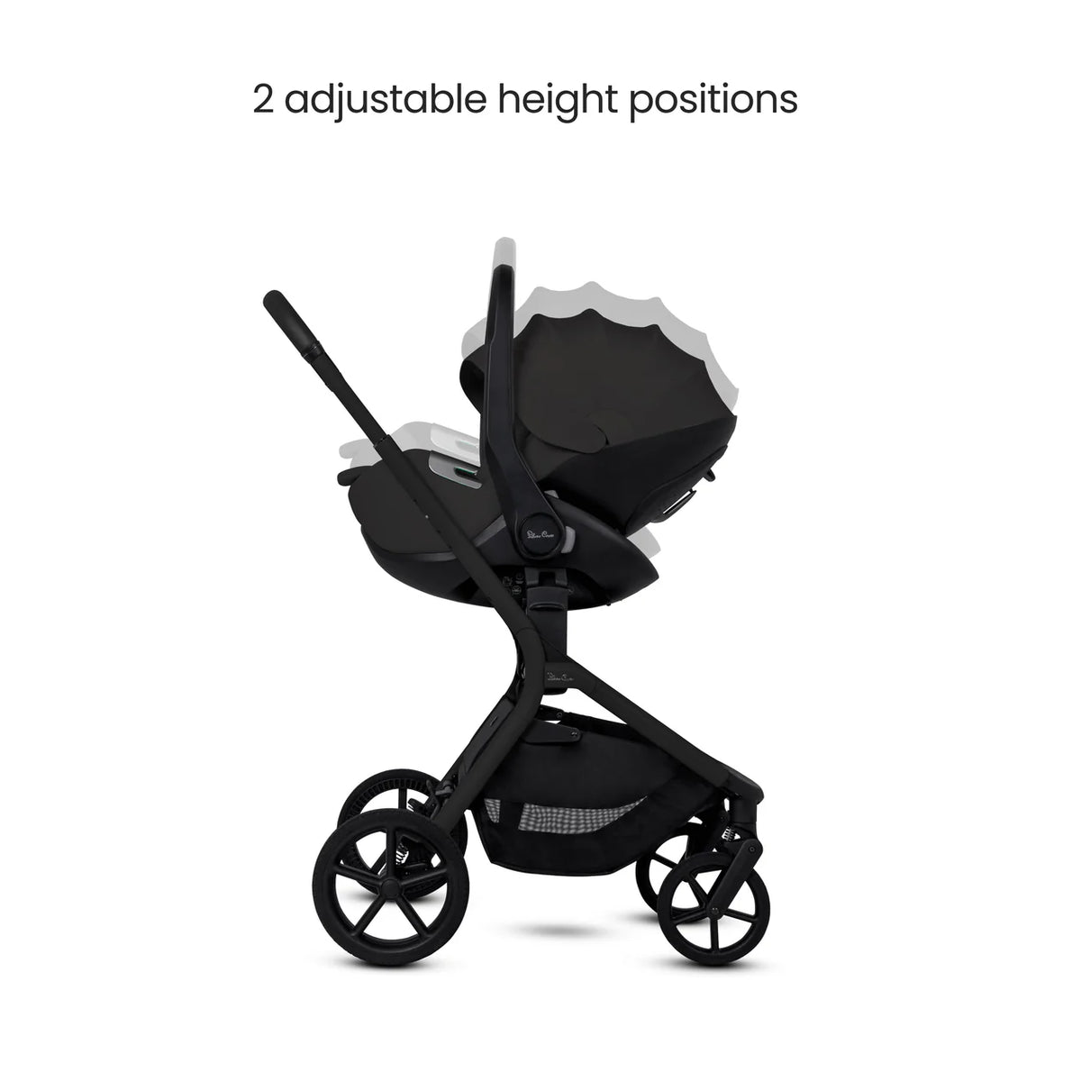 Silver Cross Breez Onyx Travel System Ultimate 360 Family Car Seat Bundle (13 piece)