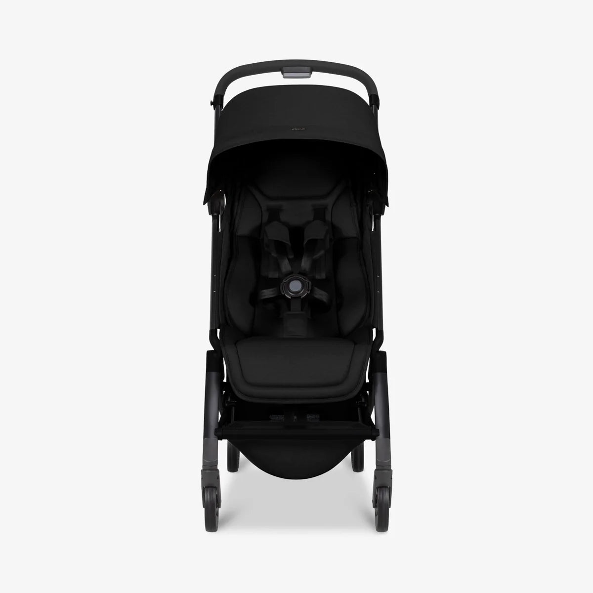 Joolz Aer2 Compact Stroller - Space Black With Nest Seat and Bumper Bar