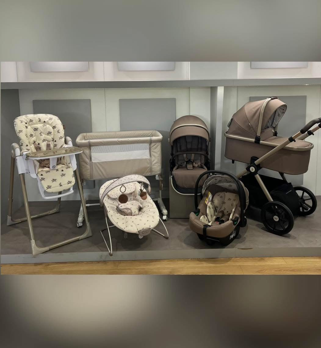 The Cozy Beige Bundle With Joie Sansa Swing