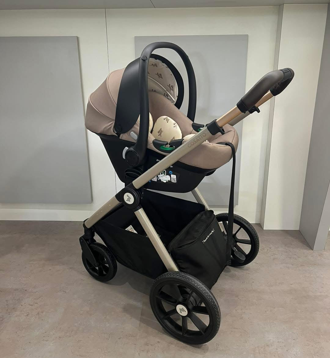The Cozy Beige Bundle With Joie Sansa Swing