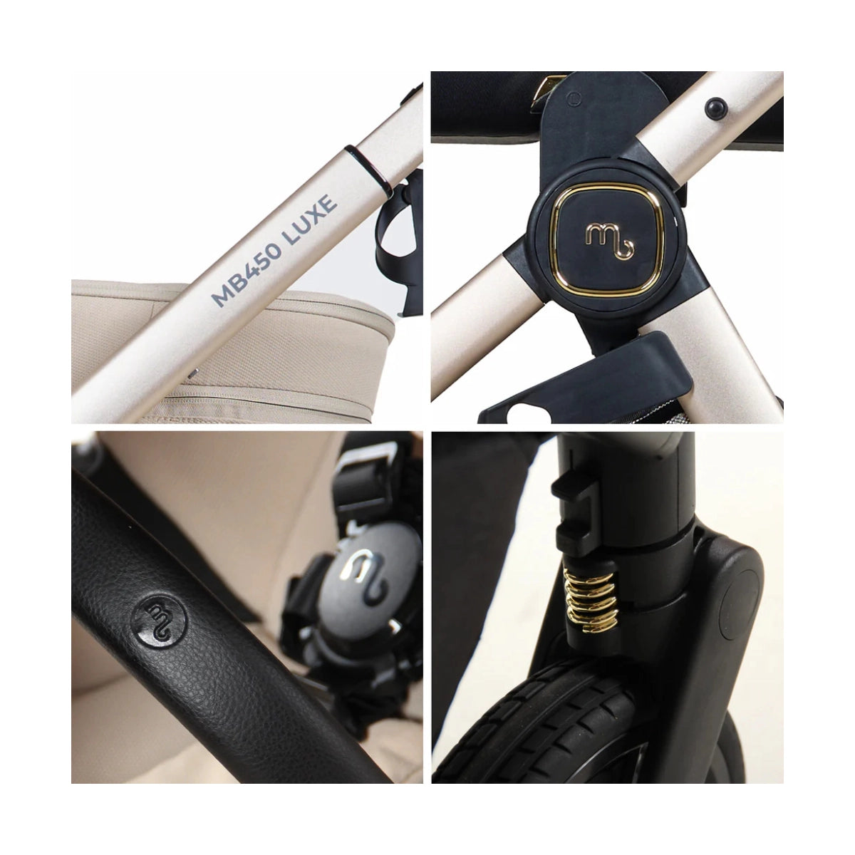 My Babiie MB450 Luxe Travel System - Feather 360 Base Pre Order