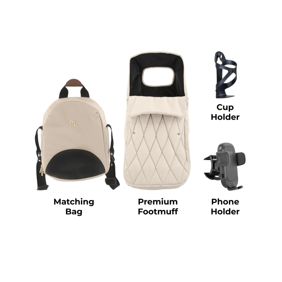 My Babiie MB450 Luxe Travel System - Feather 360 Base Pre Order