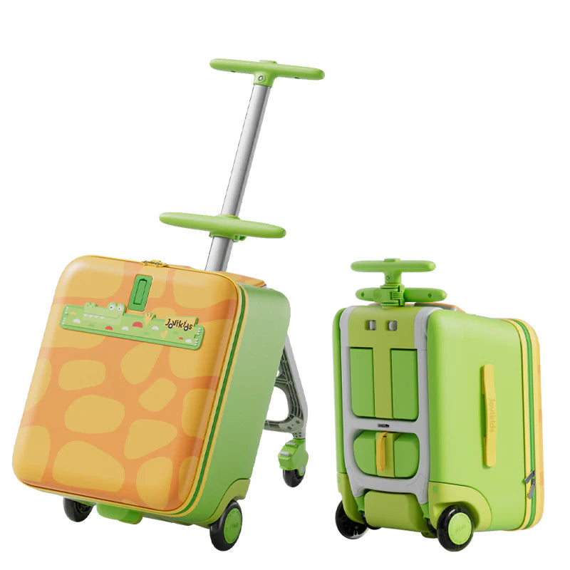Jovikids 32L 3-in-1 Children's Ride-on Suitcase Green