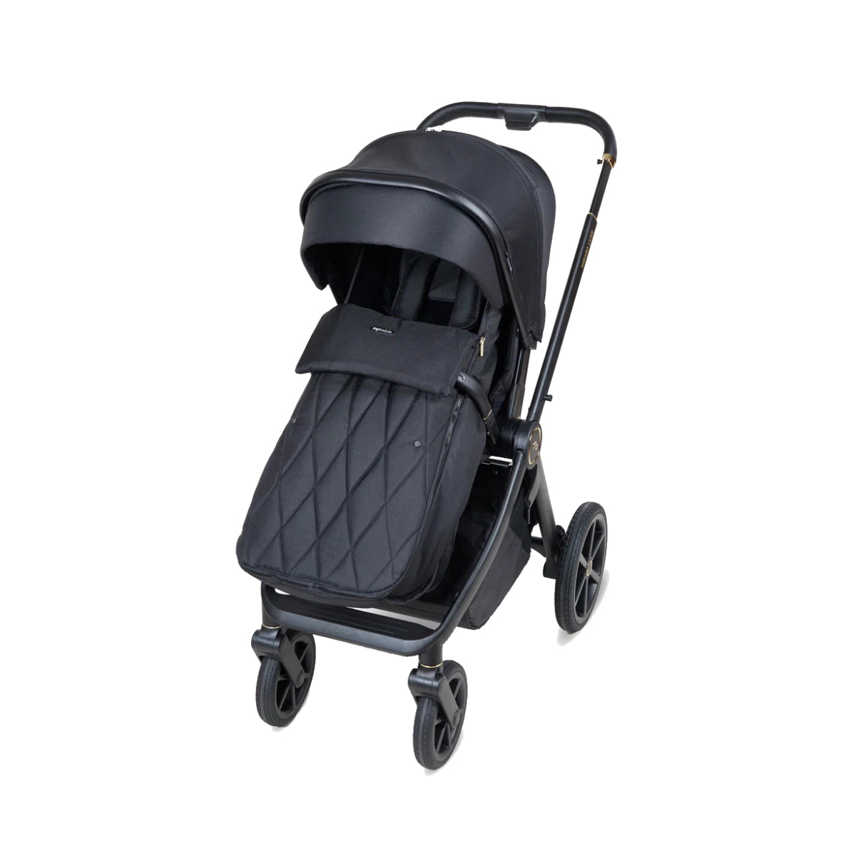 My Babiie MB450 Luxe Travel System - Black 360 Base Pre Order