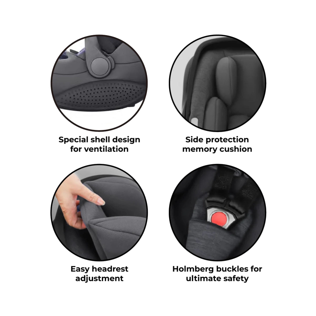 My Babiie MB450 Luxe Travel System - Black 360 Base Pre Order