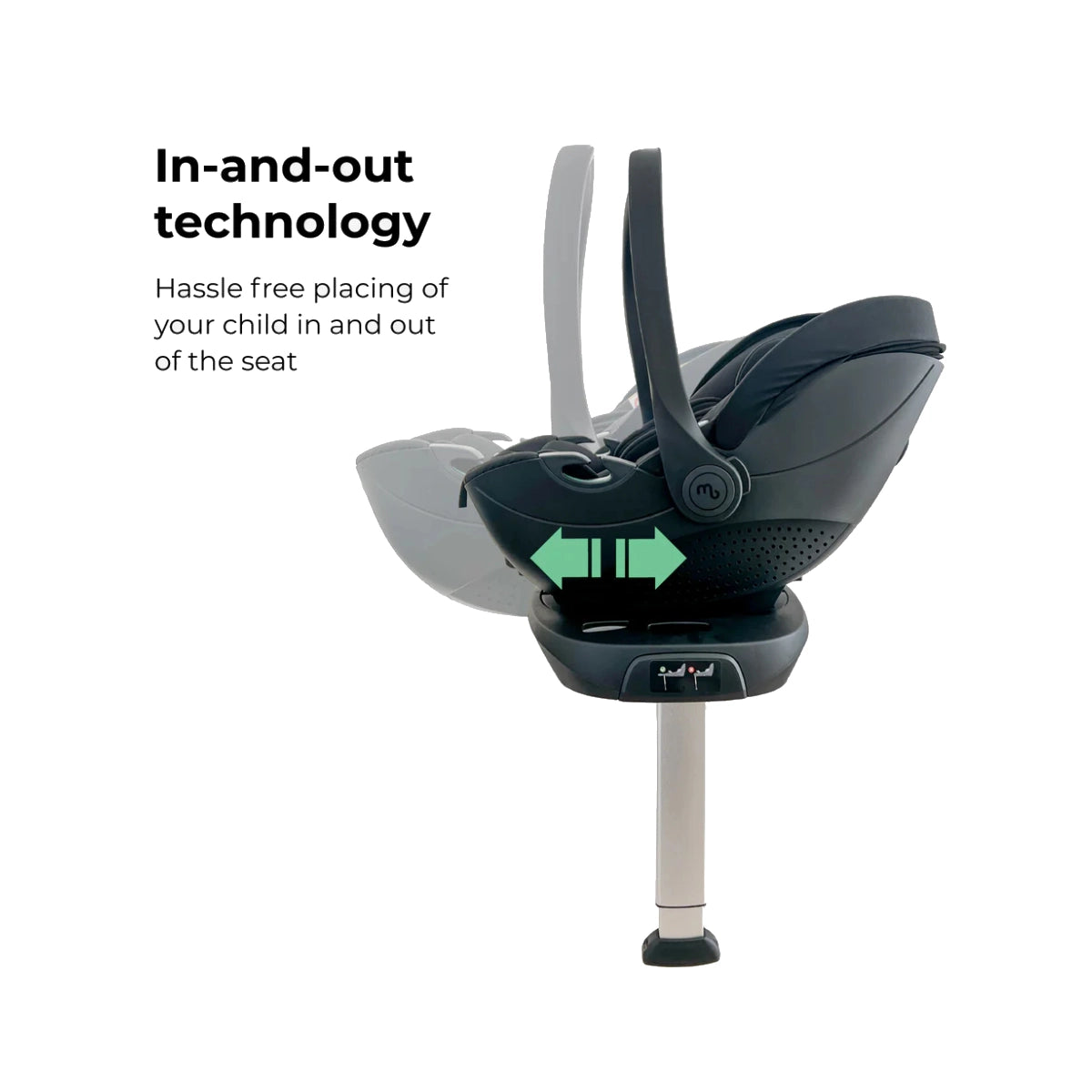 My Babiie MB450 Luxe Travel System - Mink 360 Base *PRE ORDER