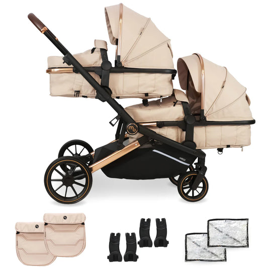 My babiie MB33 Tandem Pushchair - Giraffe *PRE ORDER