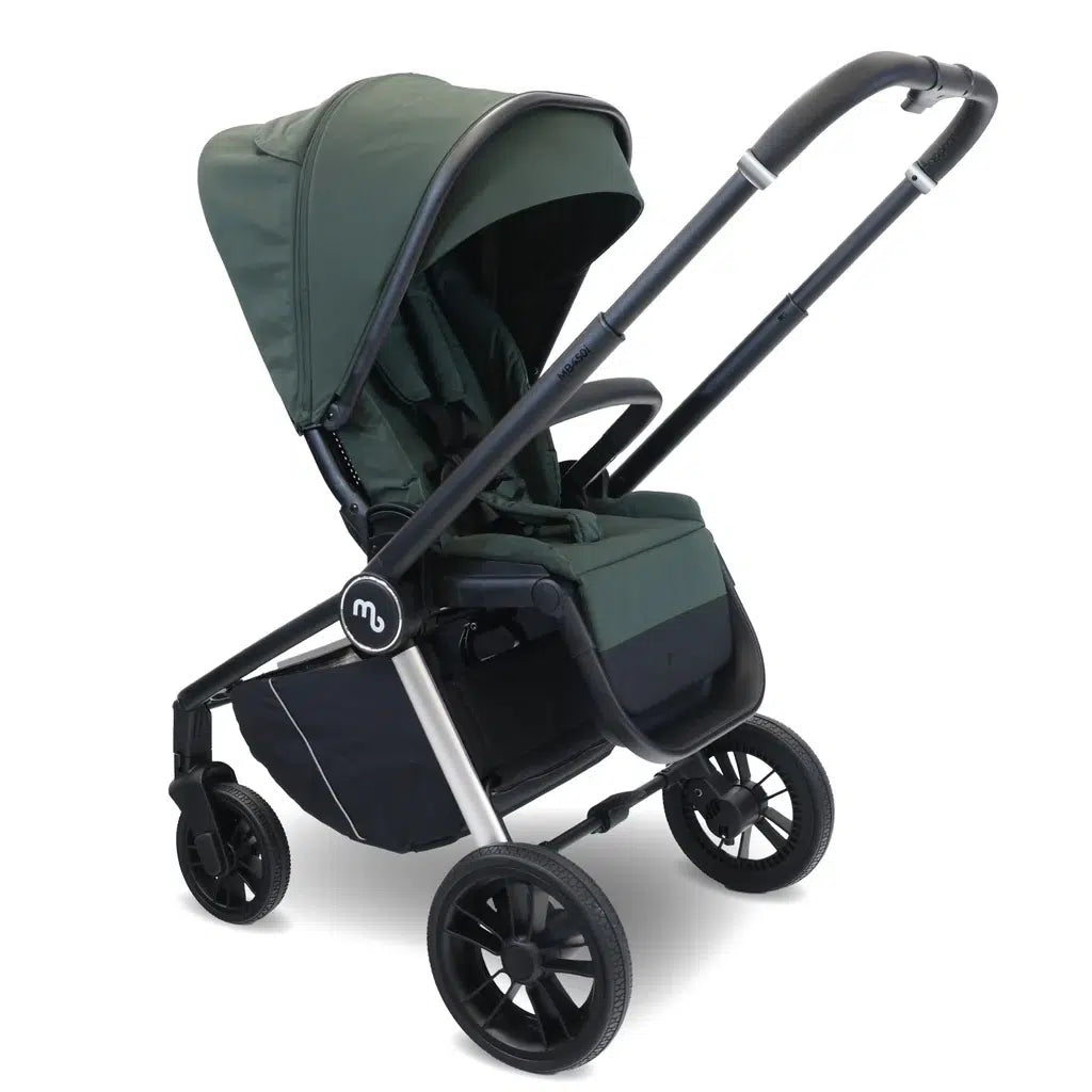My Babiie Travel System 3 in 1 - MB450 i-Size With Spin 360 Car Seat and Isofix - Green