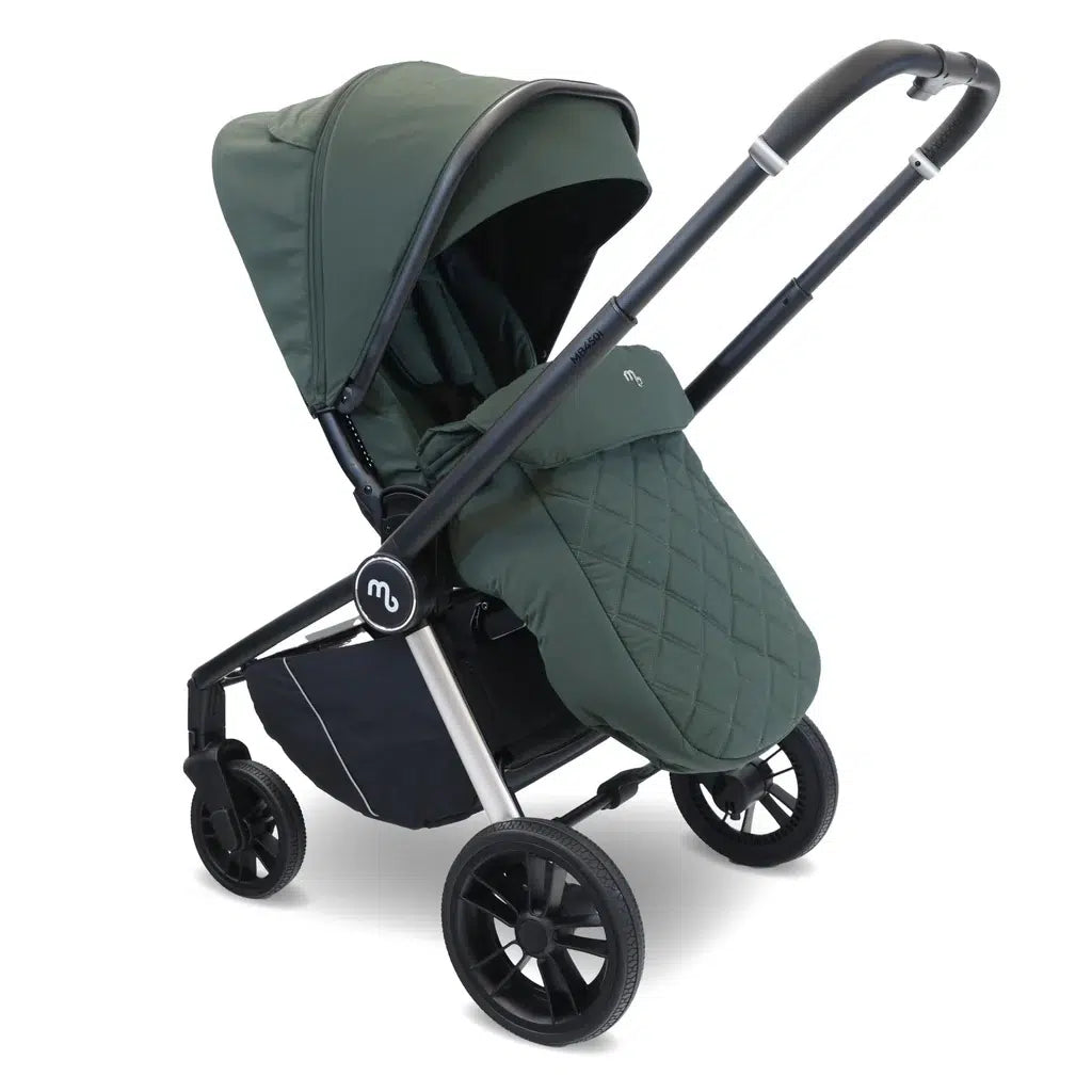 My Babiie Travel System 3 in 1 - MB450 i-Size With Spin 360 Car Seat and Isofix - Green