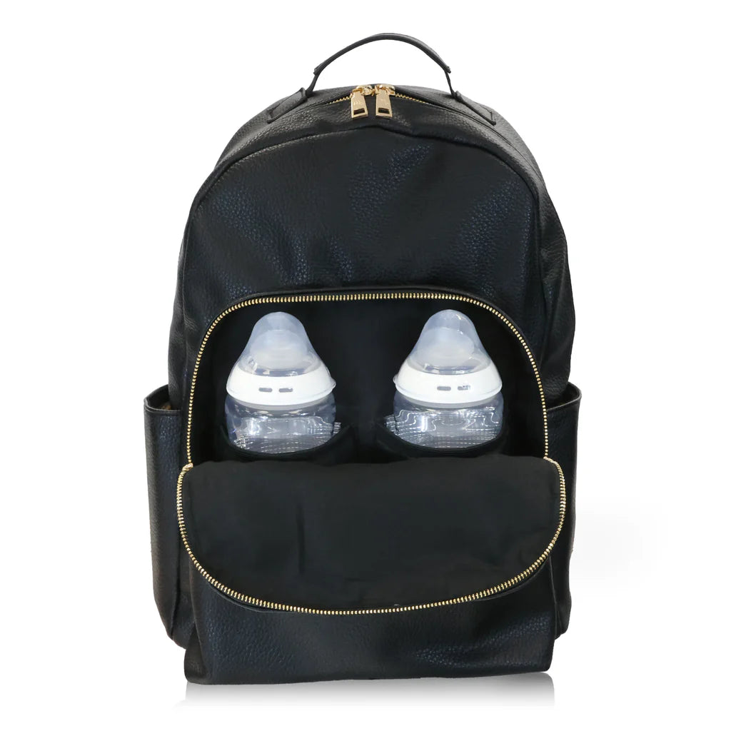 My babiie Backpack Pro Changing Bag - Black / Gold