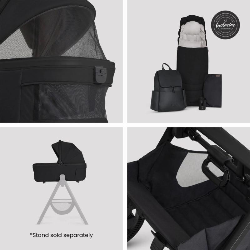 Silver Cross Cove 2 Pushchair with Accessory Bundle Onyx