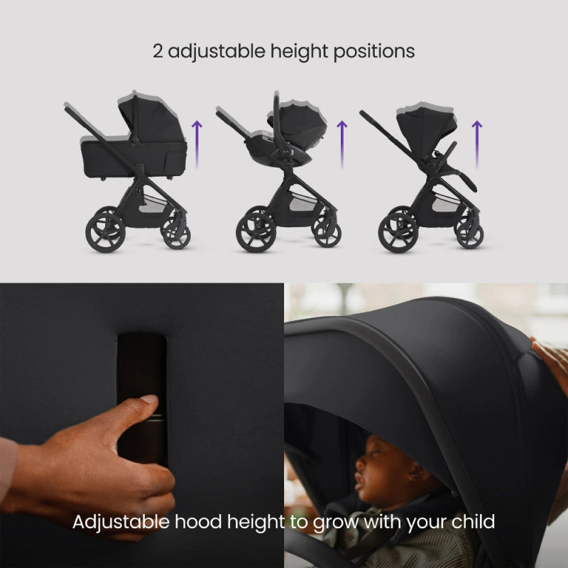Silver Cross Cove 2 Pushchair with Accessory Bundle Onyx