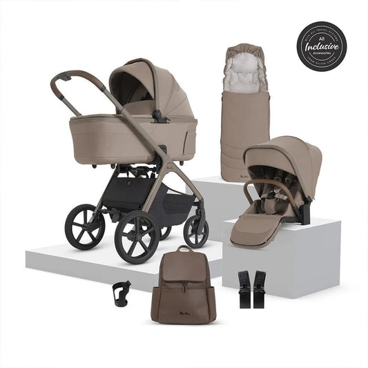 Silver Cross Cove 2 Pushchair with Accessory Bundle Champagne