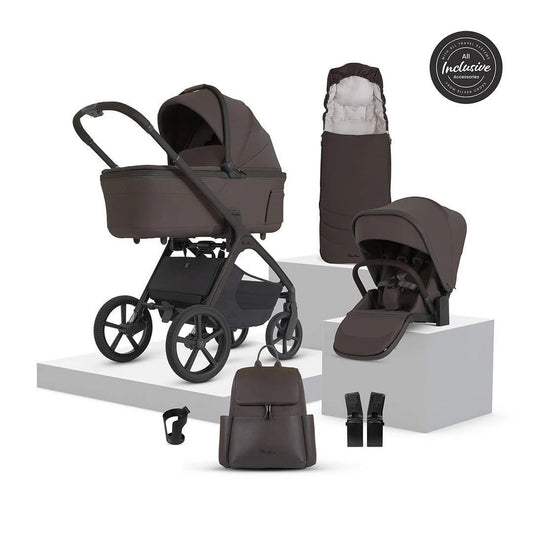 Silver Cross Cove 2 Pushchair with Accessory Bundle Chocolate