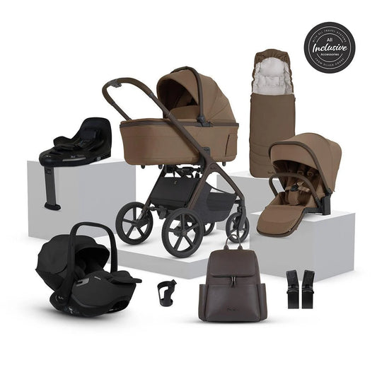 Silver Cross Cove 2 Ultimate Bundle -Maple Iconic Black Car Seat