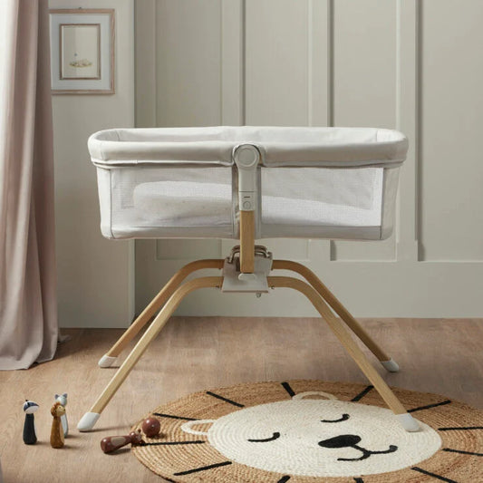 Babymore Air Motion Gliding Crib – Grey *AUGUST OFFER