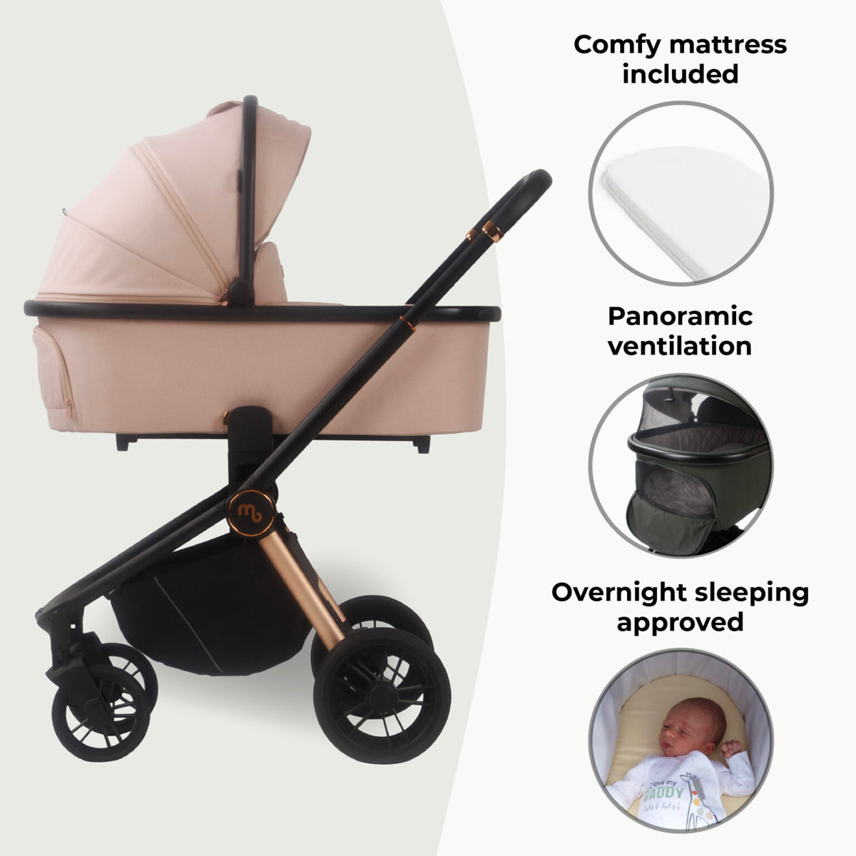 My Babiie Mb450i Pastel Pink *PRE ORDER