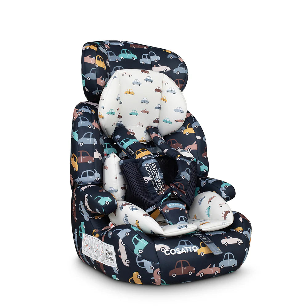 Cosatto Zoomi 123 Car Seat - Beep Beep *SEPTEMBER OFFER