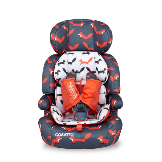 Cosatto Zoomi 123 Car Seat - Charcoal Mister Fox