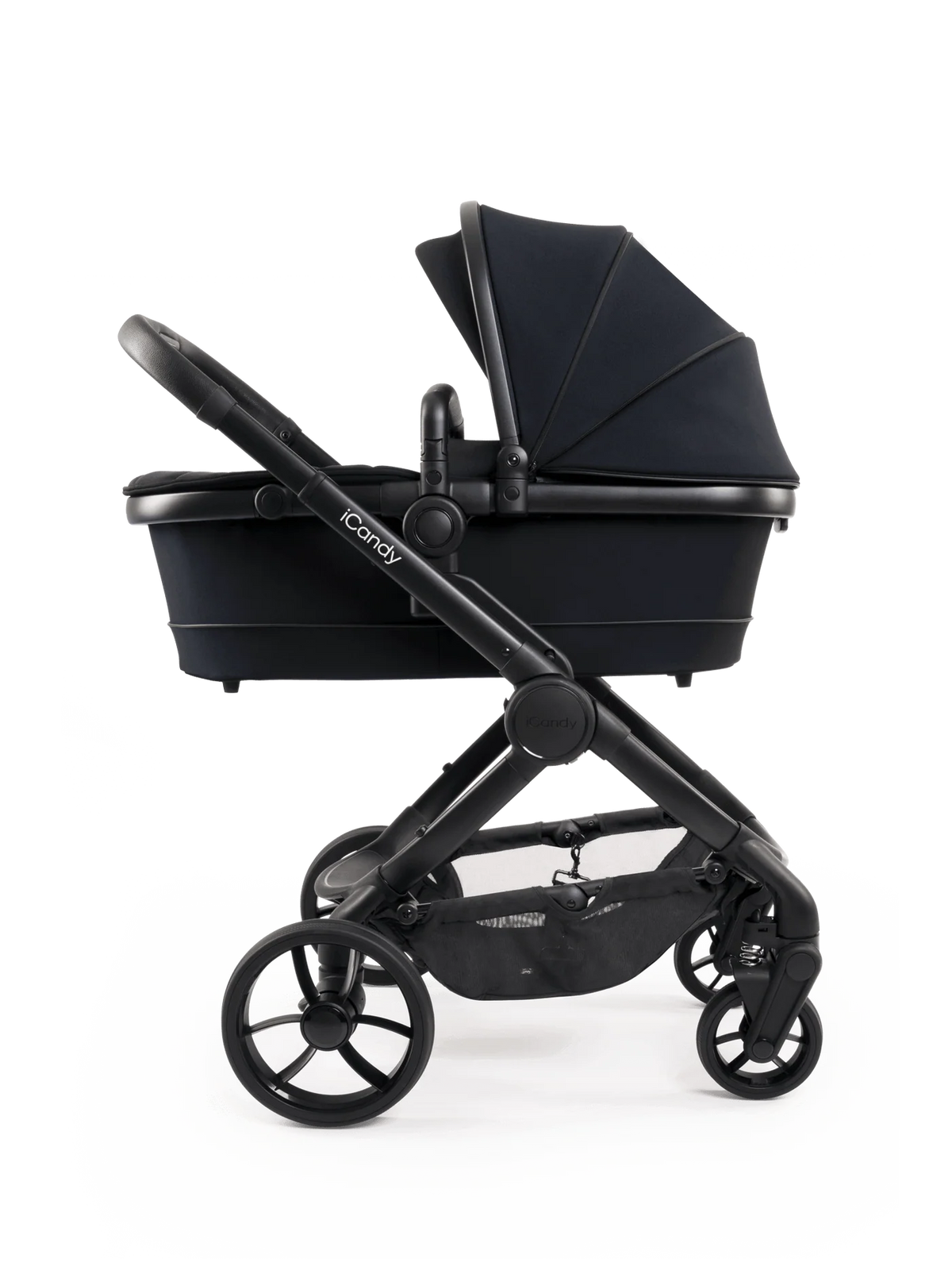 iCandy Peach 7 With Bag and Footmuff Ex Display Black