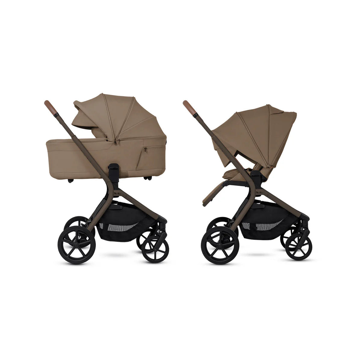 Silver Cross Breez Maple Travel System Ultimate 360 Infant Carrier Bundle (12 piece) Black Car Seat