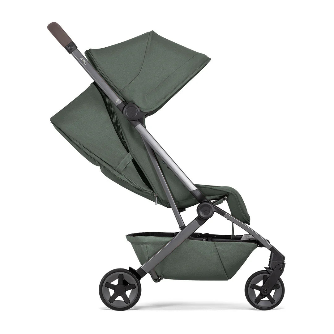 Joolz Aer2 Compact Stroller - Forest Green Free Black Bumper Bar