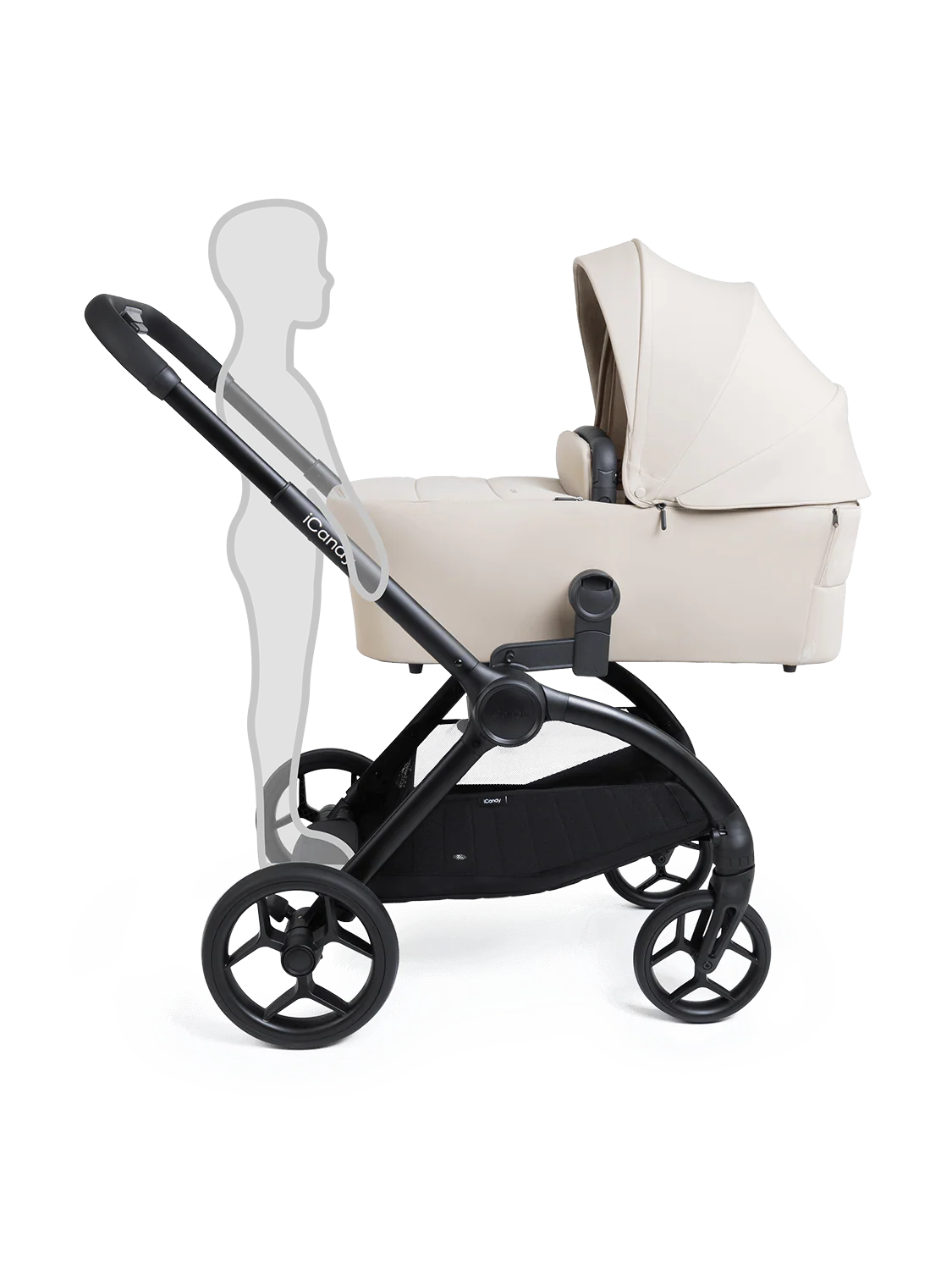 iCandy Core 2 Pushchair and Carrycot - Complete Bundle Sandstone